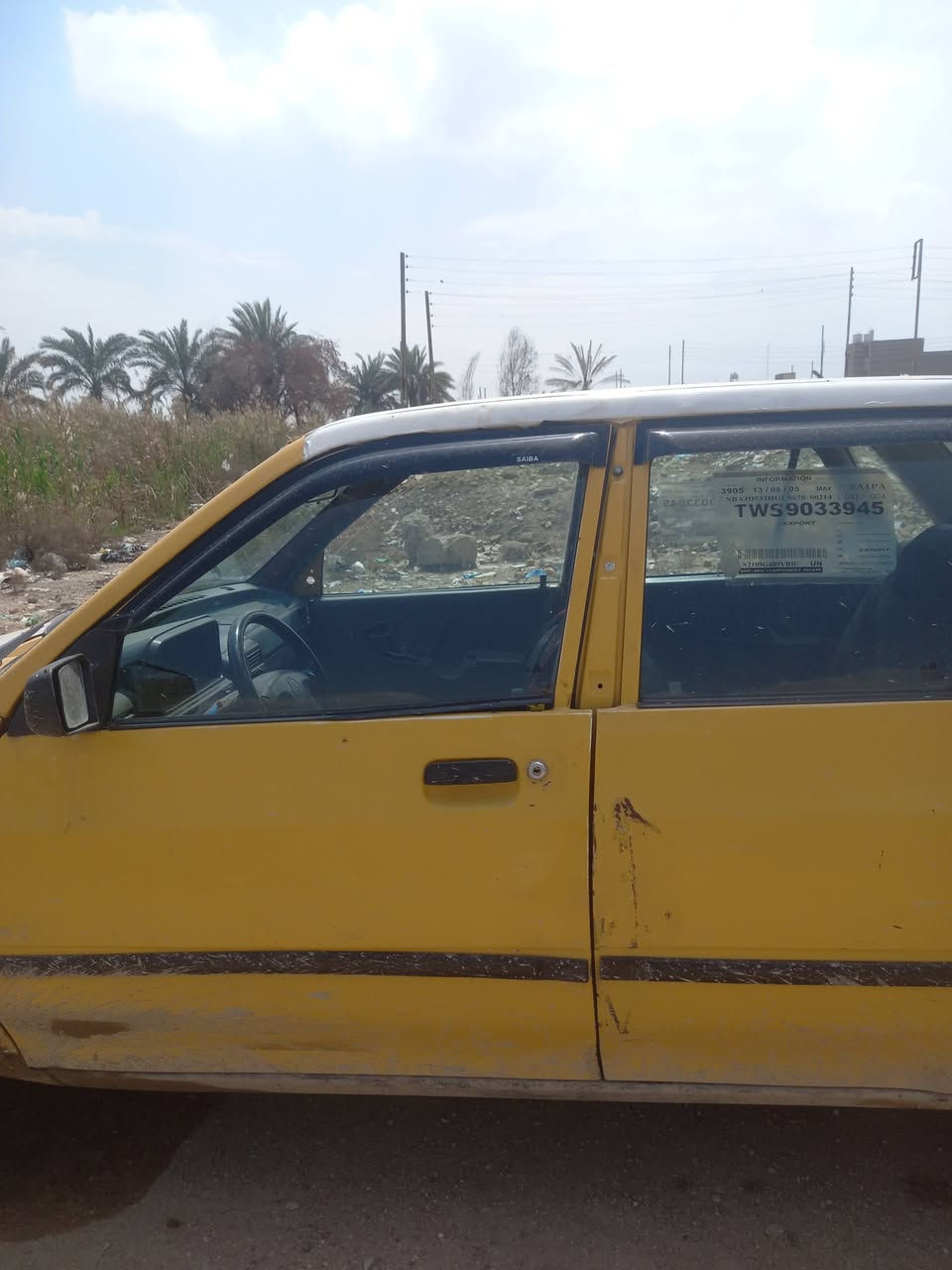 سلام عليكم.  سايبا 2011  كشر نضيف داخل نضيف  بس مشط ستيرن يراد تصليح تايرات جدد نضيفة   . مكانة بغداد/ الدورة / ابودشير  سعرها ١٠ اوراق وبيها مجال   تواصل ع رقم ***********
