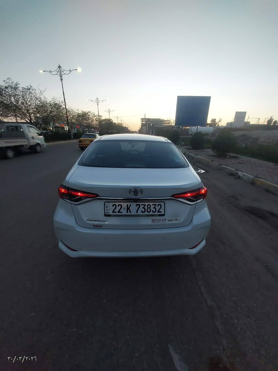 للبيع كورلا 2022 وكالة ساز بانزين فقط السياره فول مواصفات  شاشه كبيره تحكمات ستيرن مري شفط داخل لونين السياره ماشيه بال84 الف كيلو السياره بيها فقط حالوب مال العراق  السياره رقم اربيل دولي 

وسياره احله من صور

اخواني السعر 154 وبيها مجال للجاد واللي يريد يشتري يمرلي ويشلع عيوني وبرسم الخدمه اني 

مكانها اديالى بعقوبة
***********
