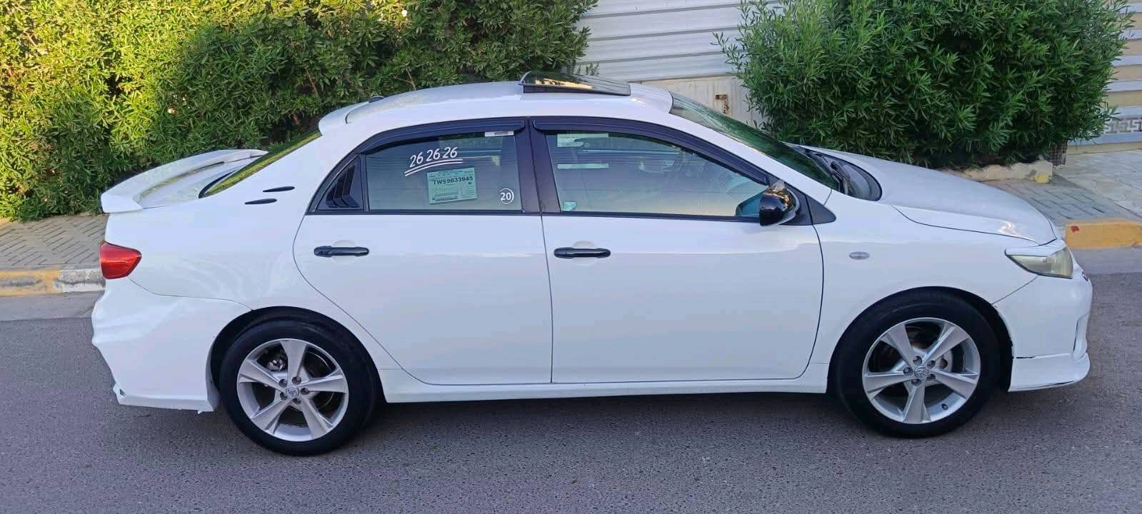 كورلا خليجي
موديل 2013

 مواصفات XLi
مواصفات معروفه الخليجي

محرك كبير 18

ماشية 290

السياره كلين فقط بيه شبرين صبغ  
 
 ( ( ( 💵 140 وبيه مجال 💵  ) ) )
  
وعليه اضافات جماليه والسياره بعد احله من الصور  
 السياره بأسمي وتحويل ثاني يوم
***********
