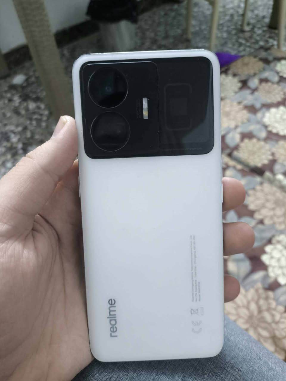 ريلمي Gt3 240 للبيع 
ذاكره 1تيرا شاشه 144 امولد الرام 16+12 معالج سناب دراغون 8+ جين 1
الجهاز نضيف جدا مداخل تصليح ابد غراضه فقط باكيت وكفر 
مكاني الفلوجة السعر 380 وبي مجال ماعندي توصيل


**إذا كنت صاحب هذا الإعلان وتريد حذفه لأي سبب، رجاءا أرسل رسالة إلى الدعم الفني**