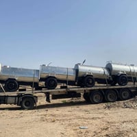 مقطورة ماء • ٥٠٠٠ل • شاصي بلادي