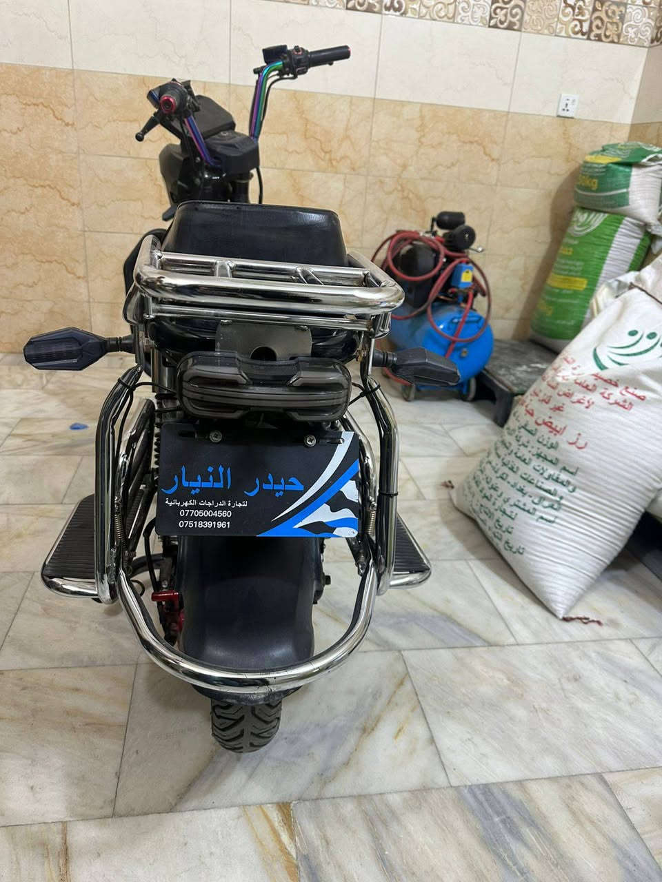 سلام عليكم دراجة هارلي للبيع 6 بطاريات نظيفة جدا
الرقم ***********
