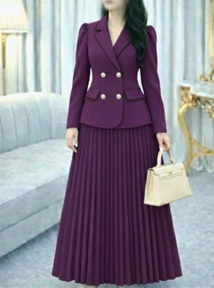 نقدم طقم فخم وانيق بتصميم راقي 😍
ينفع للدوام للطلعات مناسبات والتخرج🎓

*الطقم مكون : ستره وتنورة 😍
القماش الاصلي كوالتي عالي جدا

* ستره مبطنه طول 75 سم
تنورة طول 105 سم كمر سحاب ولاستيك من الخلف 

* القياسات /
40/42/44/46/48/50 

* الوان / اسود نيلي رصاصي جوزي بنفسج وتركواز 
#للحجزوالاستفسارمراسلةدايراكت


**إذا كنت صاحب هذا الإعلان وتريد حذفه لأي سبب، رجاءا أرسل رسالة إلى الدعم الفني**