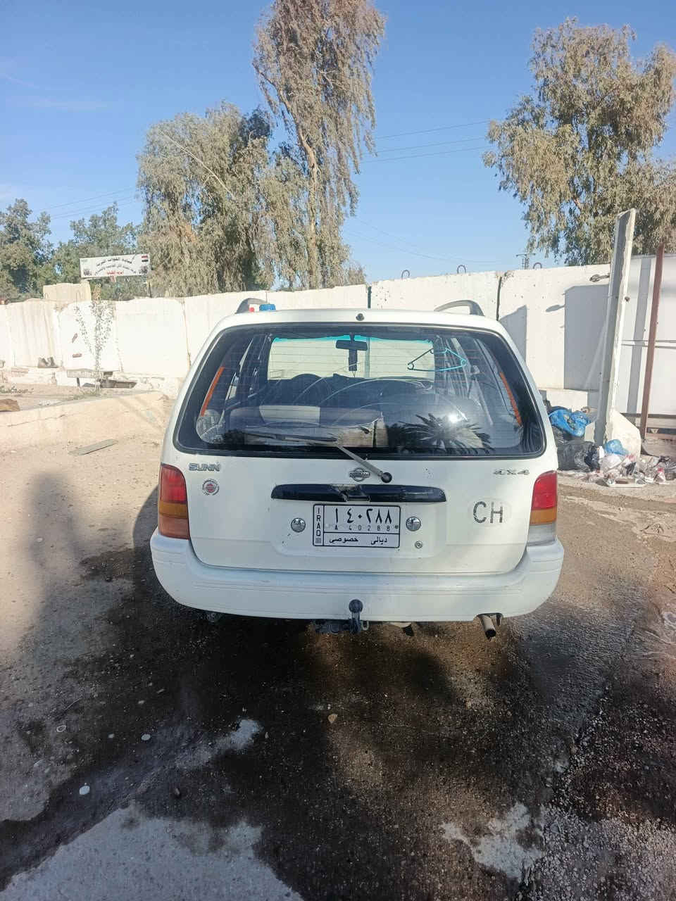 نيسان سني موديل 1991 رقم ديالى السياره حلوه مثل ماموضح بلصور السعر 25 ورقه عنوان ديالى الخالص للتواصل *********** بلاد, صلاح الدين
