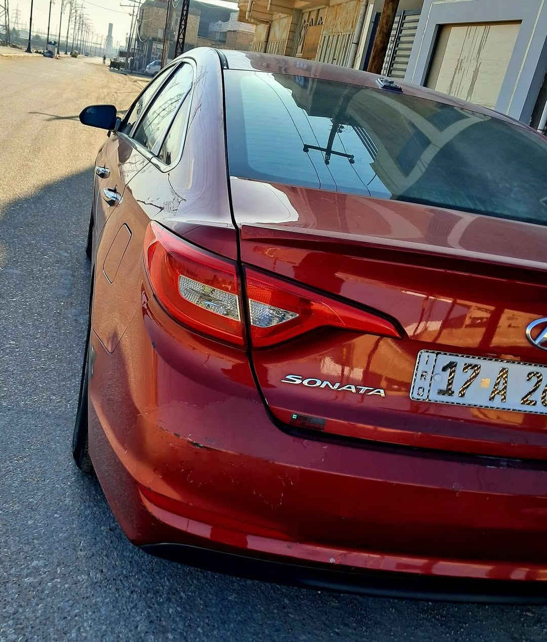 سلام عليكم سوناتا موديل 18 ورد امريكي بيه 3 قطع السياره جديده حيل رقم 📱 منثئ بسمي السعر 98 مكان السياره بلسماوه حي الحسين ***********
