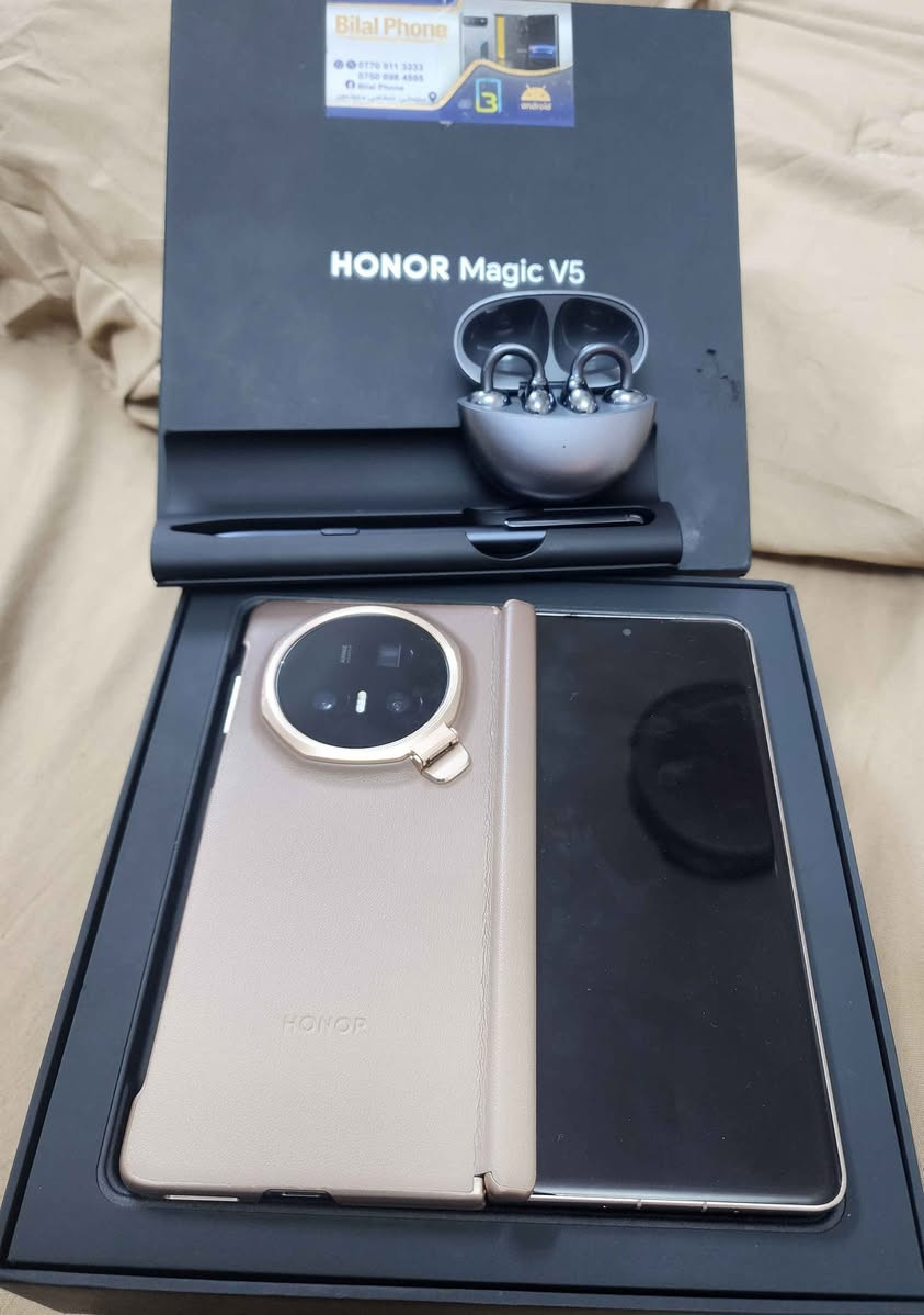 جهاز هونر v5 ذاكرة ٥١٢ جديد جدا مع سماعة او قلم مثل ما مبين بالصور الي شراي ويناسبة الجهاز يتصل او يراسلني على رقمي *********** بغداد, العراق
