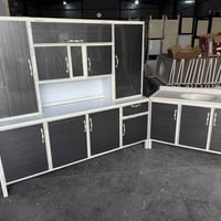 كاونتر مترين • سنك متر وعشرين • المنيوم MDF