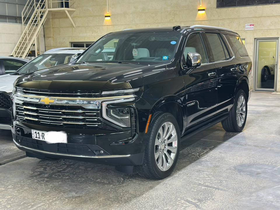 السلام عليكم
السلام عليكم

شوفرليت تاهو 2025 بريمر ضمان المنصور 

ماشيه 5000 زيرو  السعر (72500$) 

سياره مغلفه PPF بالكامل 

مكفوله كفاله عامه جاهزه بعدها عل وضع الشركه 

مواصفات بريمر معروفه 

بصمه خمس أبواب 

شاشه متصله 

كأمره  360 درجه 

داتا شو 

جكات 

دوسات كهرباء

شاشات خلفيه 

بانوراما 

بعد هواي مواصفات 

رقمي ***********
