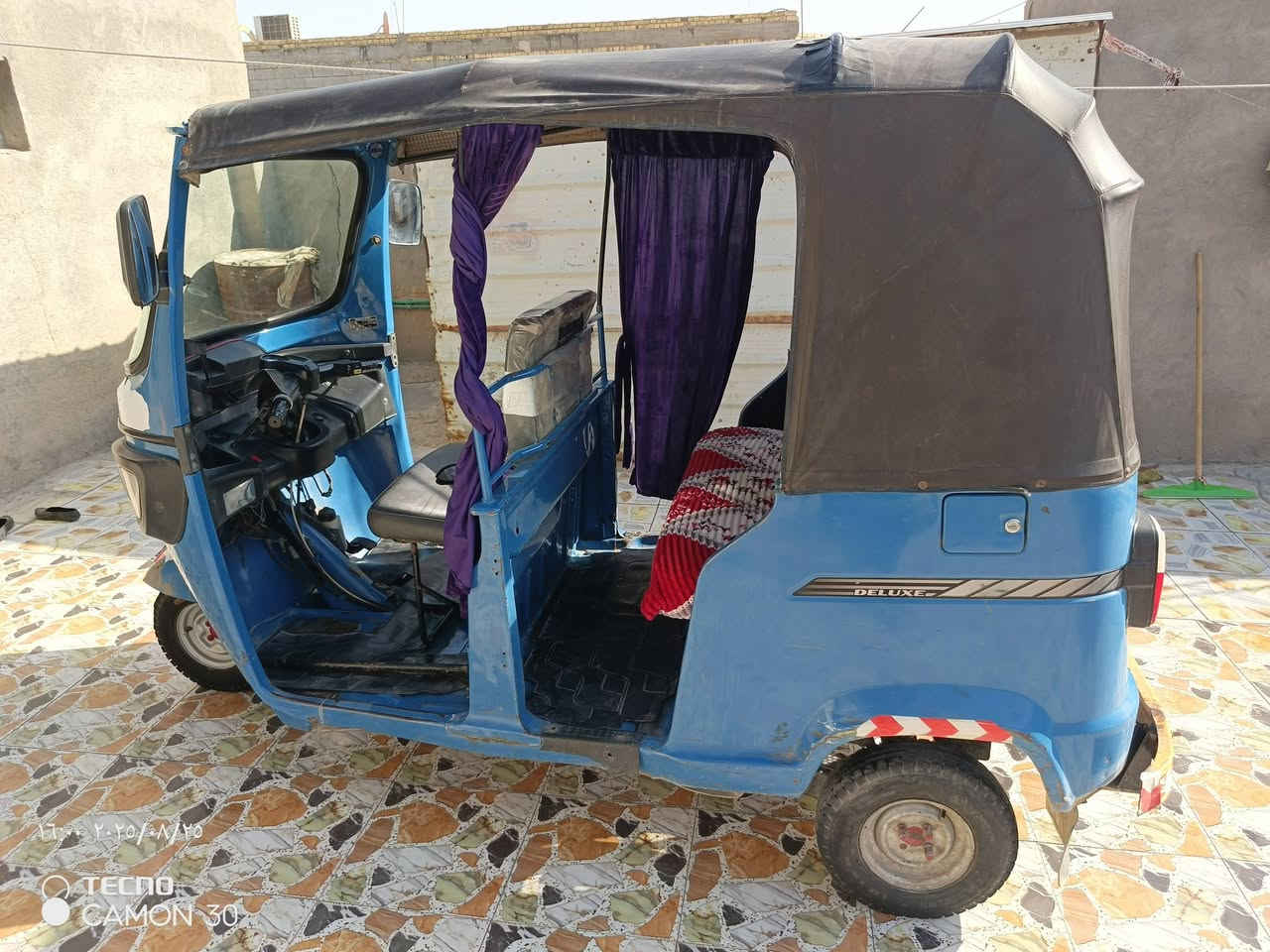 السلام عليكم تكتك TVS موديل 2020/شهر ١٢ الرقم انكليزي السعر خاص    رقم ***********
