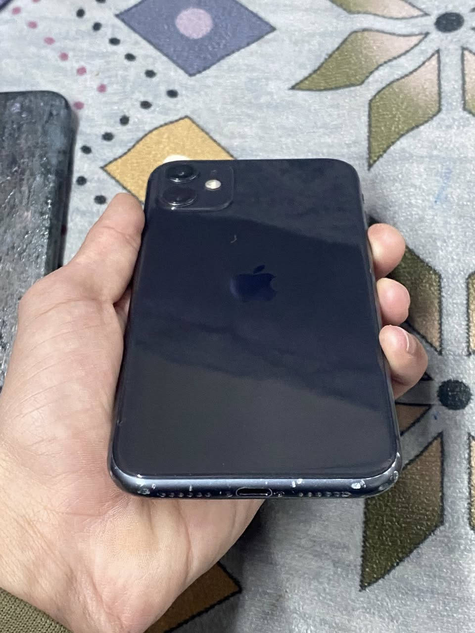 ايفون 11عادي✅
بطاريه ٧٦✅
مستبدله شاشه GX✅
فيس ايدي شغال✅
جهاز كلو شغال✅
كامرات دمعه✅
سعر ١٨٠وبي مجال قليل لشراي✅
رقم تلفون: ***********
