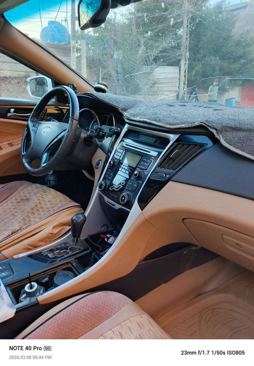 سلام وعليكم 
سوناتا خليجيه 2011 للبيع 
فول مواصفات واحد ع واحد
بصمه تشغيل
بنيراما 
تحكمات ستيرن 
تحمكات كشنات 
تبريد قطعتين 
بصمه ابواب
مكينه 2400 دوش 
مري شفط 
اشاير بلمري 
رقمها بغداد السعر 125اتصال *********** بغداد, العراق
