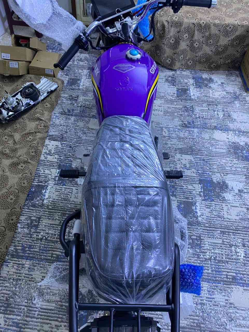 السلام عليكم ماطور ايراني سونلنك موديل 2025 زيرو (محرك 150) ***********
