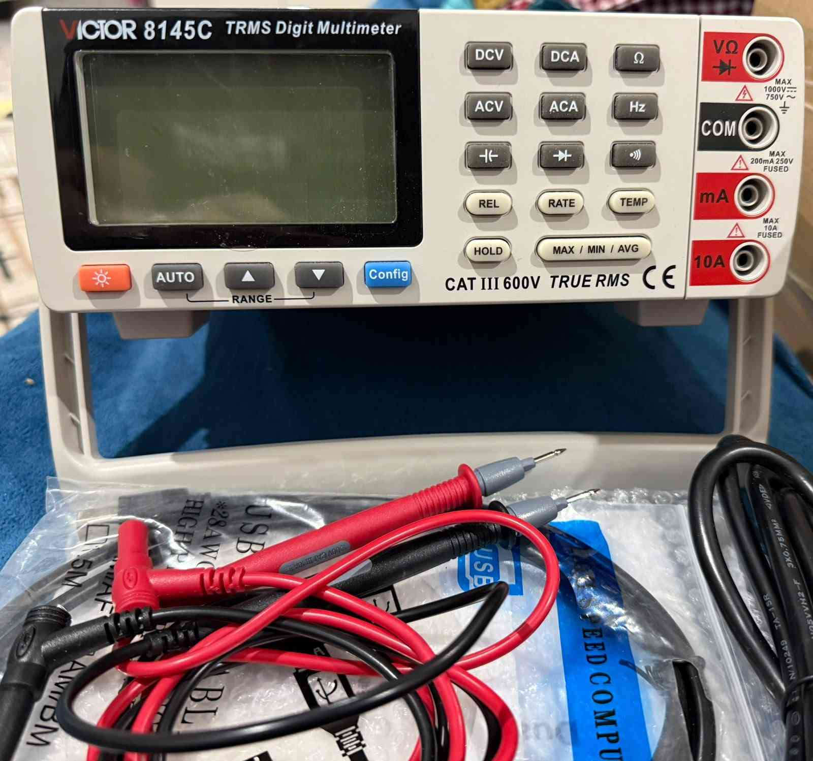 VICTOR 8145C

Digital  Multimeter

Abu Muhammad


**إذا كنت صاحب هذا الإعلان وتريد حذفه لأي سبب، رجاءا أرسل رسالة إلى الدعم الفني**