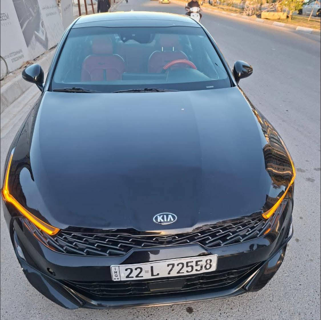 كي فايف 2021
كيا   K5 جيتي لاين فول مواصفات  فول الفول
ماشي 79 الف ميل
 بأسمي شرط تحويل ثاني يوم 
ضربتها جاملغ خلفي وتبديل باب اصلي ٢ كارت بنيد مع تبديل محرك جديد 
مكينه 1600
تشغيل عن بعد كشنات جلد شبابيك كهرباء
سبير موجود
أبل كار بلاي + أندرويد أوتوگير عصا
فتحة بانوراما ويل قياس 18
كاميرا خلفيةإضاءة زينون
بنزين كله محسن
زيوت وكاله 
معتني بالسياره جدا 
مكان بغداد المنصور 
السعر رقم 1 رد تلقائي
رقـم صـاحـب ***********
