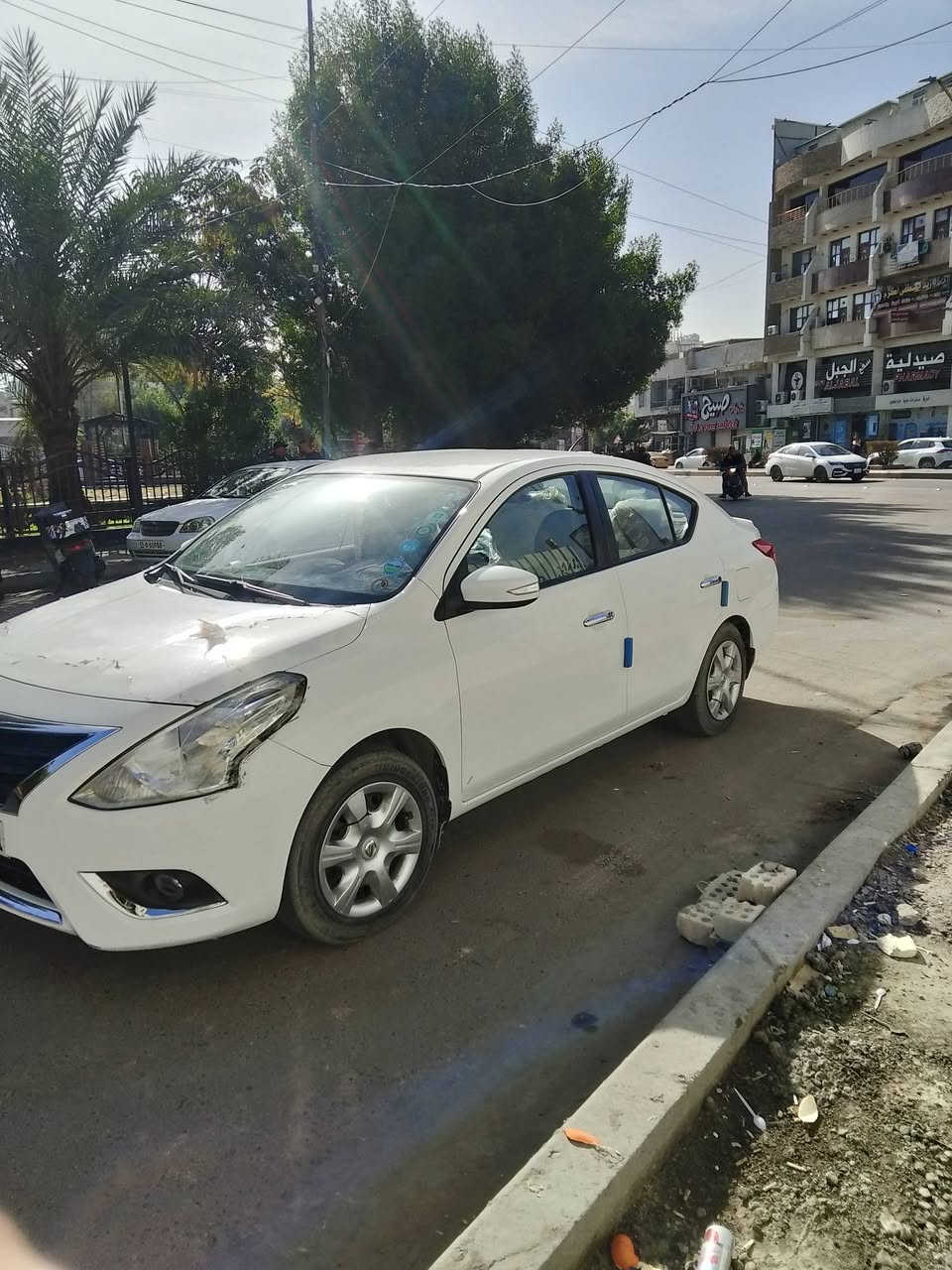 سلام عليكم نيسان سني للبيع موديل 2025 هزة لل2027 سنوية 2030 كاملة مكملة بيهة باب تبديل وكالة وشبر بارد فقط على وضع الشركة السعر 129 وبيهة مجال قليل بغداد ***********
