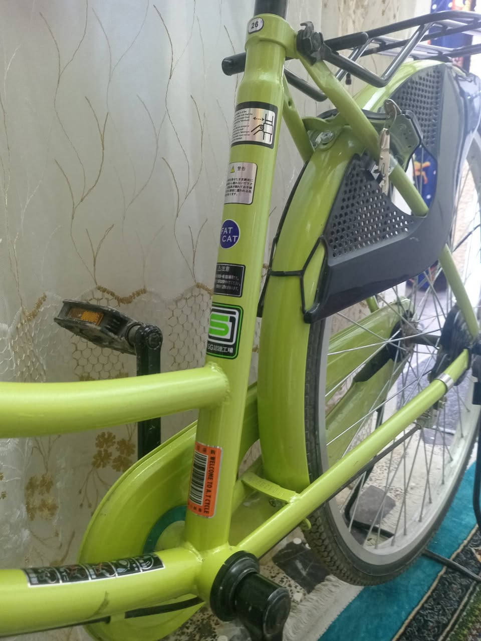 سلام عليكم باسكل البيع بناتي حجم 26 باسكل باله جديد بجيس مكان بغداد الغزاليه سعر 120
***********
