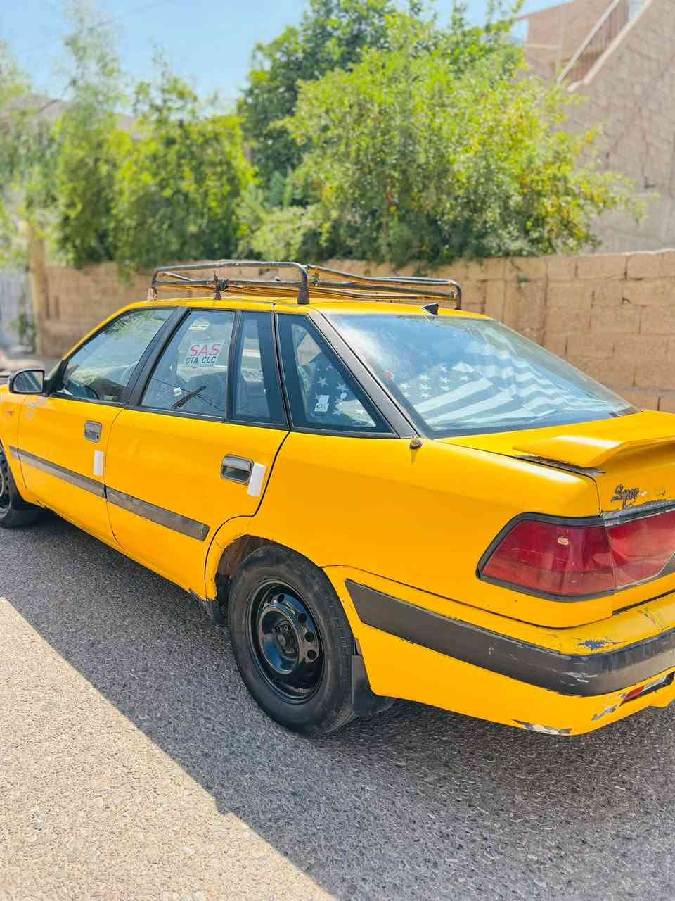 سلام عليكم سياره دايو اسبيرو موديل1996سنويه صاقطه شرط تحويل ول وكاله دفتر بانزين بيه ماله الاصلي نقابه وغرمات صفر محرك فكترا حجم 18بي بخار صدر جديد امامي خلفي جديد تيران نص عمر كبرها ملي عيب كهربياته كامله للبيع سعره15اوبيه مجال قليل للطيبين أو للمراوس شعندك نزل مكاني كركوك حي النصر هذا رقمي ***********🤍
