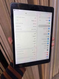 ايباد 9 نضيف ذاكرة 64 مضمون عل فحص السعر 200 الف مكاني البياع او سيدية...