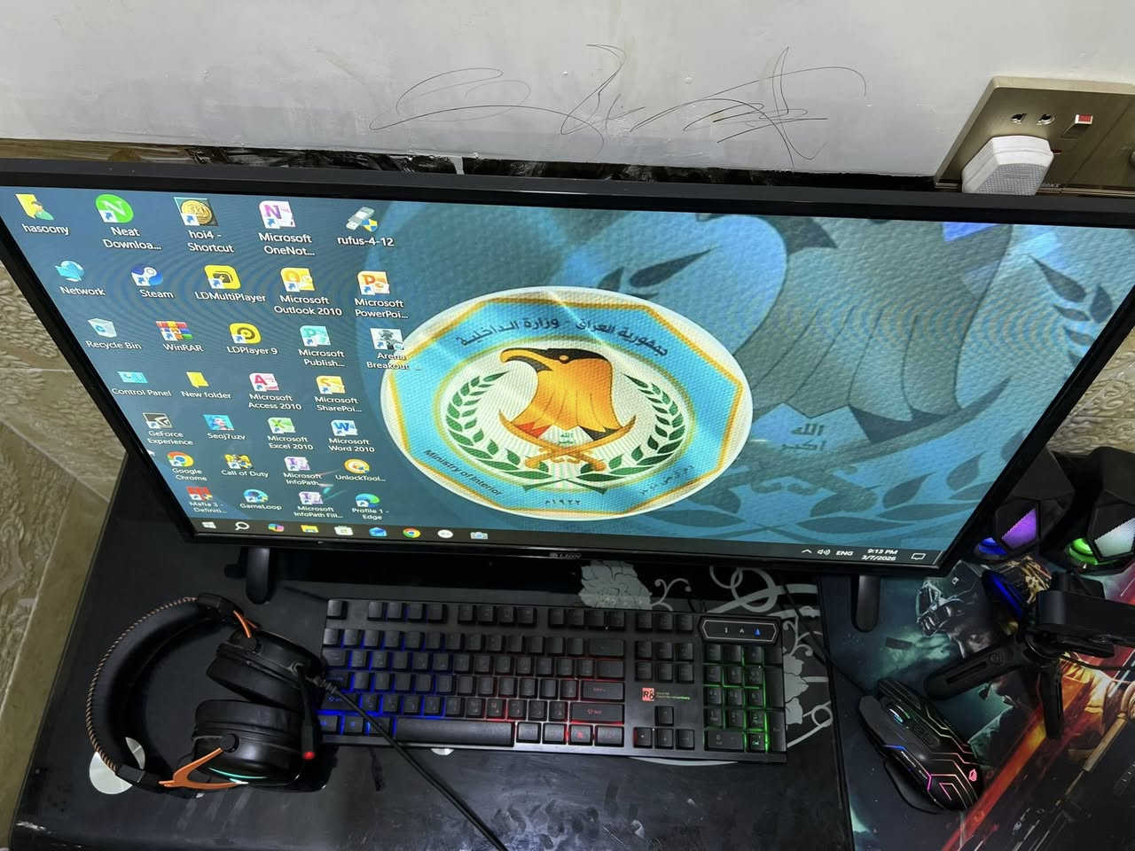 cor i5 جيل رابع
رام 32
هارد 1024 ssd
Gt 1030 كرت الشاشة
شاشة 32 tv lion
مع الملحقات 
السعر550


**إذا كنت صاحب هذا الإعلان وتريد حذفه لأي سبب، رجاءا أرسل رسالة إلى الدعم الفني**