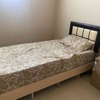 للبيع سرير نفر واحد وياها جرار قفل للتواصل 07844875126