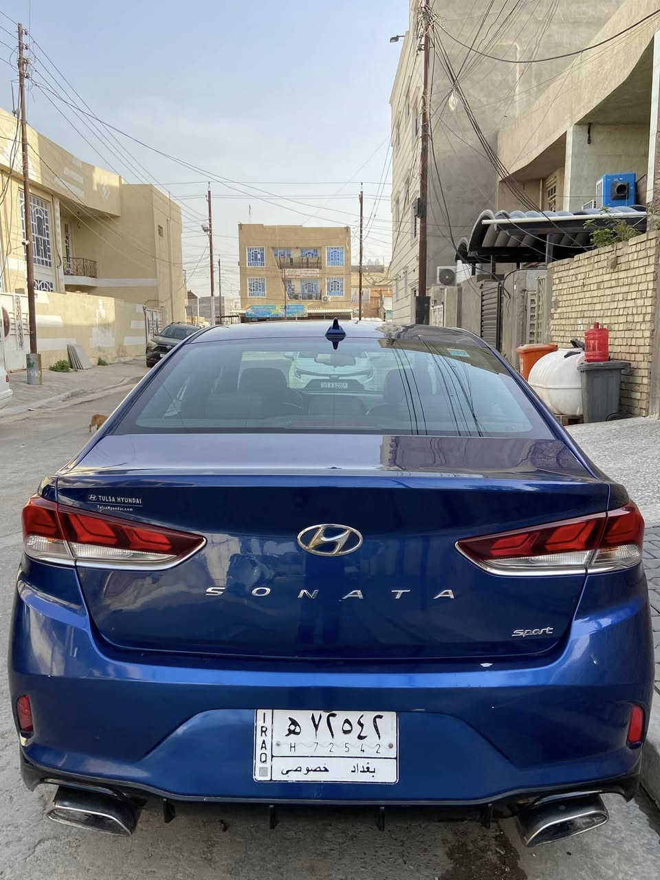 سوناتا موديل 2018 وارد امريكي 
  محرك 2400 سبورت 
                   4 سلندر
  فول مواصفات سبورت فتحة بنورما تدفئة     كشنات
    ماشية ٦٠،٠٠٠ 
  حادثه خفيف بقبق البانزين 
السعر 145$ قابل للتفاوض 
  العنوان _بغداد _جسر ديالى 
 رقم الهاتف _ ***********
