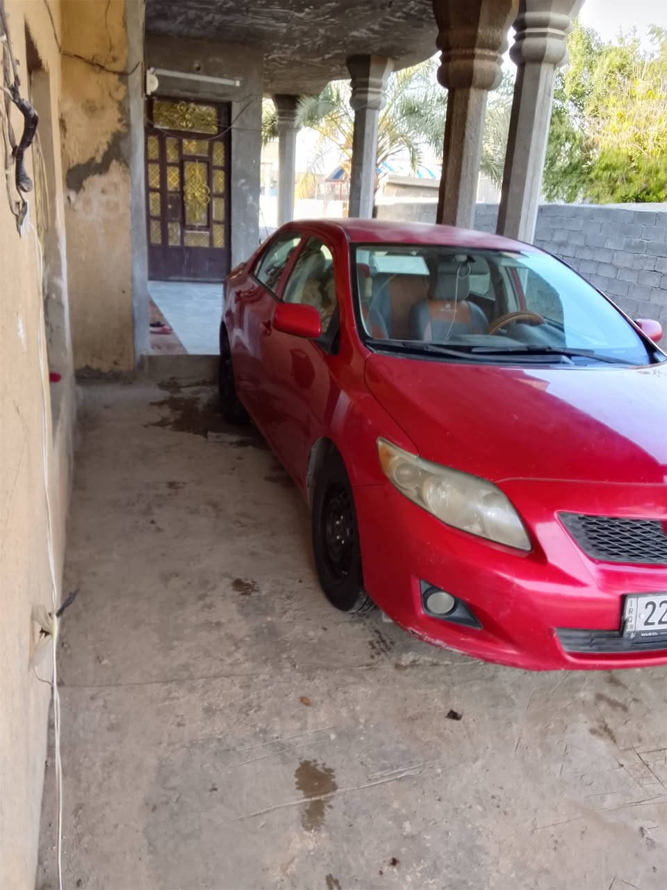 سلام عليكم سيارة كورولا موديل ٢٠١٠ امريكي بيهة ٣ قطع مكاني بغداد تاجي رقم ***********
