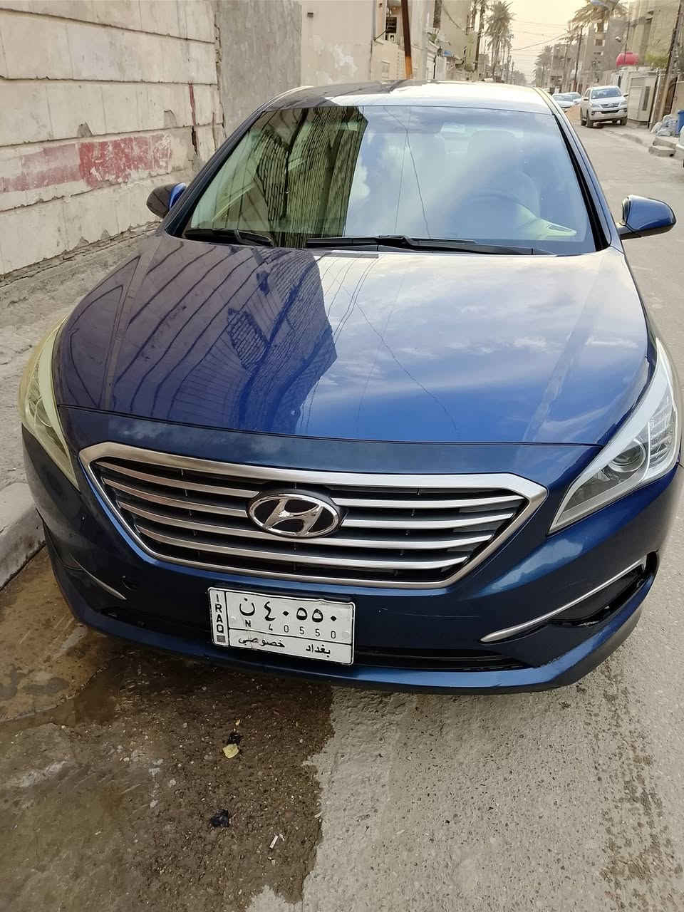 للبيع سوناتا أمريكي
حادثة دعامية أمامية فقط،
مسويلها إدامة كاملة: تخم تاير
باتري ، بلكات، وتبديل زيت الكير .
السيارة جاهزة وما تحتاج شي.
السعر:١٤٠وبية مجال 
***********
