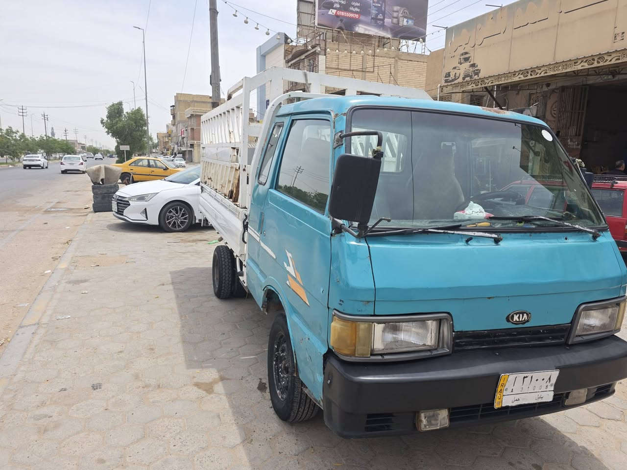 السلام عليكم كيا بنكو موديل 93مكنية كير شاصي اكسن  بدي جديد 7جنكال  مابي شي  باسمي رقم بابل الماني  سنوية 2027شهر الخامس شرط مداور  كما موضح بل فيديو السعر 45 مكاني النجف  رقم ***********
