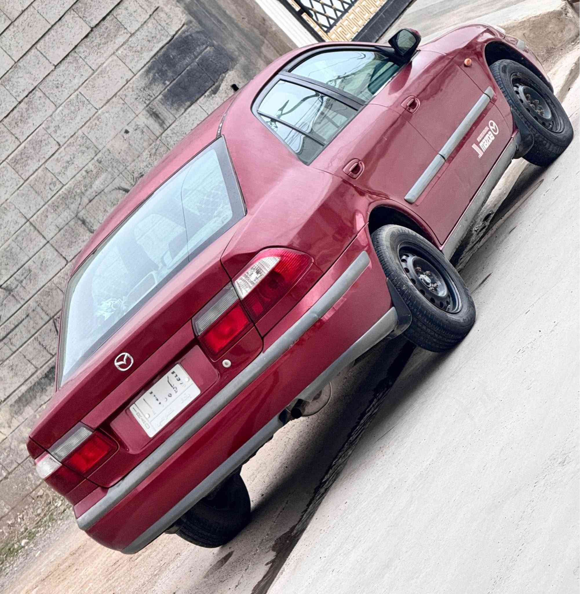 مازدا 626 موديل 1999
محرك 2000 
سنوية تنهي 2029 هزة كاملة
رقم بغداد مشروع وطني أ باسمي شرط التحويل
تبريد وتدفئة
اربع جام كهرباء 
رقم الهاتف ؛ -***********- كركوك, العراق
