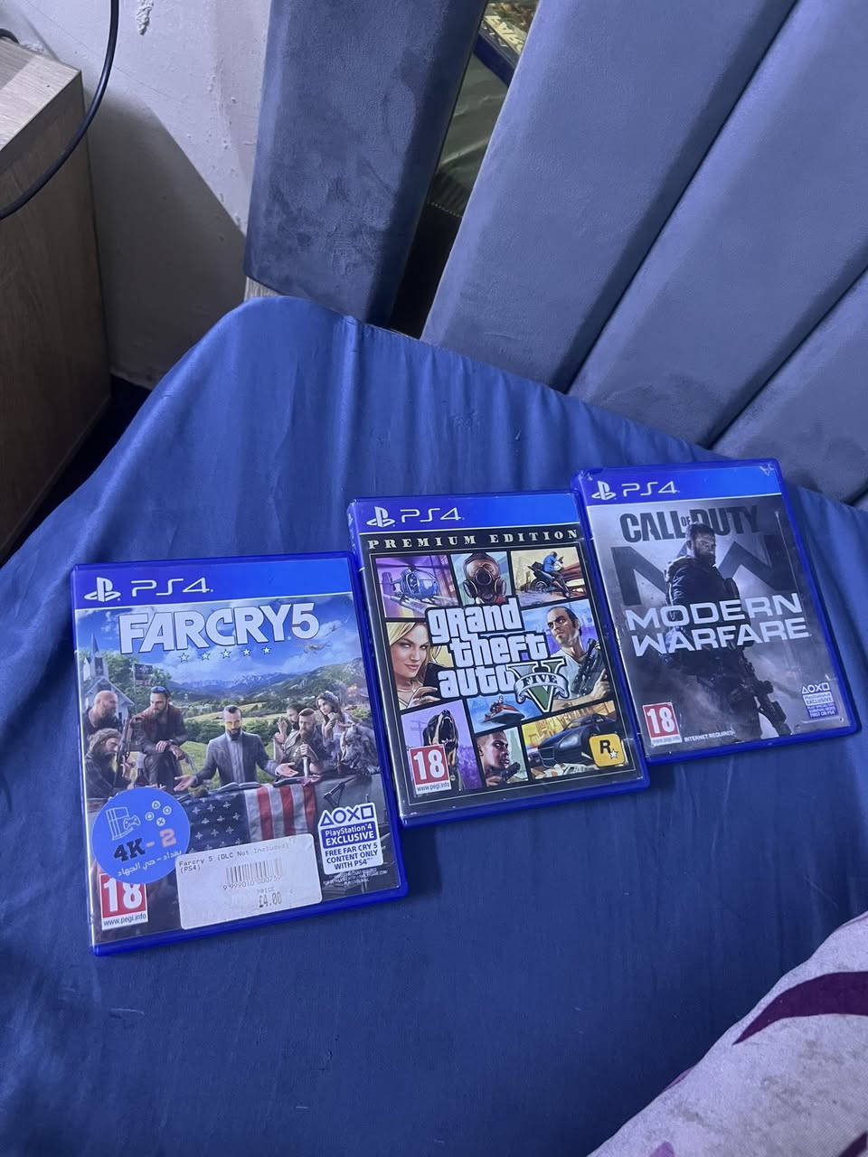 السلام عليكم للبيع بلي 4 اسلم ذاكره 500 نضام 1252 قابل للتهكير ويا كارتونه ويدات 2 ويا اقراص سعره 230 مكاني بغداد 
*********** واتس
