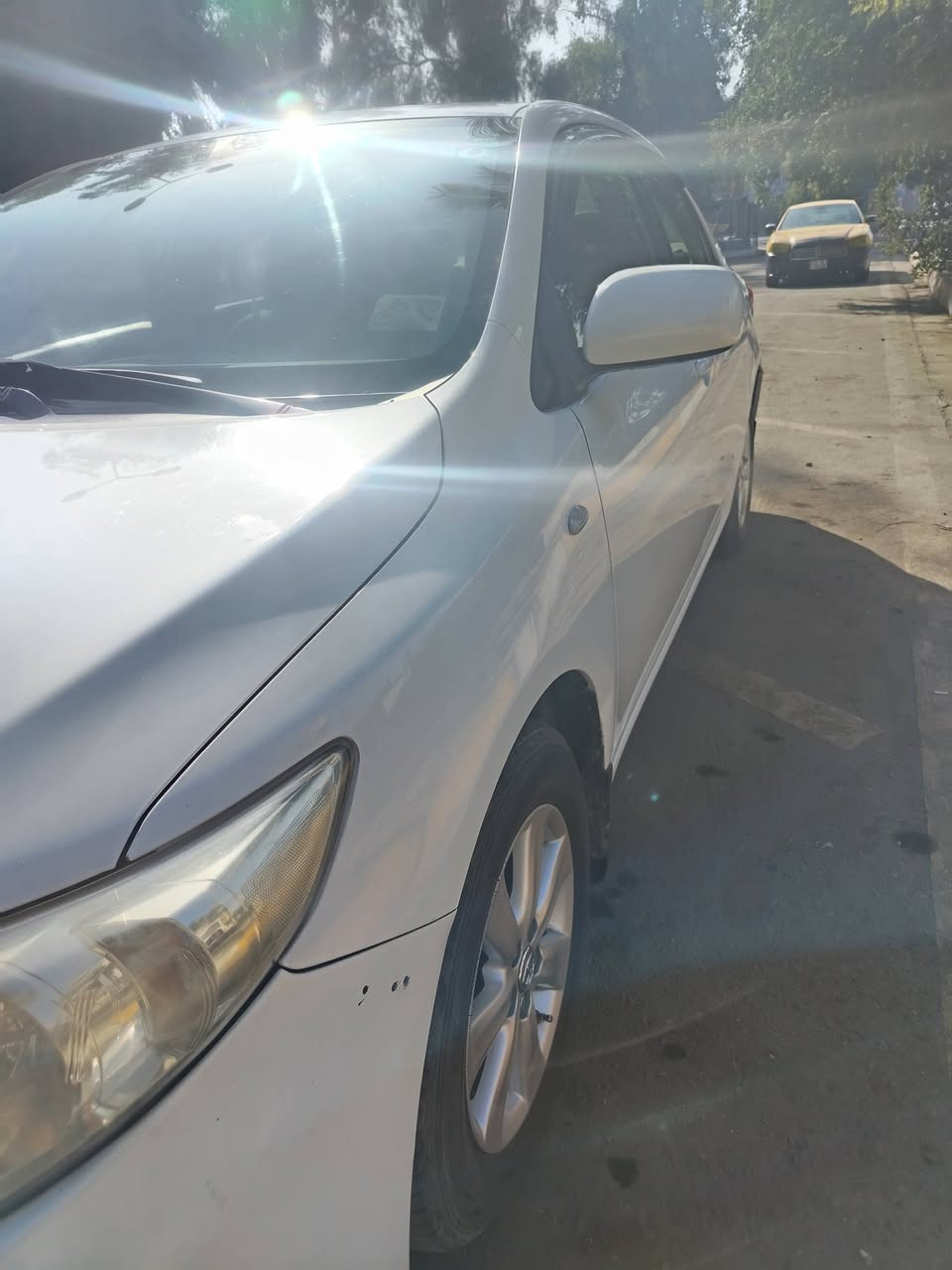 سلام عليكم كورله 2011 خليجي مكفوله بيهه شبر بارد جاملق الخلفي السياره مكفوله كفاله عامه تخم تاير محرك 1800 تحويل ثاني يوم السياره بسمي المكان بغداد الكاضميه *********** والمشط شويه بي صوت والباقي شركاه العامه السعر 145 بيهه مجال بصيط
