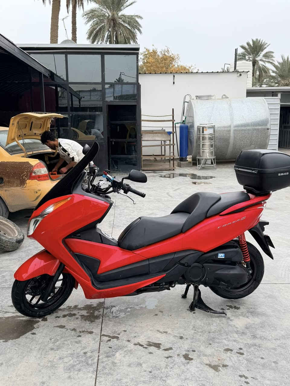 مكفوله كفاله عامه من الصبغ والمحرك دراجه بلاد 🟩
0.12 نضيفه 💯💯
نضام ABS🟡
جنطه خلفيه مال شركه اصليه 💯
منضومة زنون ⚪️🟡
جامه طويله بلاديه 🟩
دراجه خير من الله ❤️
شلعه ومعدل (150)km
كلشي بيه جديد اخذه واطلع ترايك للبصره⚪️
السعر ٢٢ورقه 💵وبيه مجال 
اتصل على الرقم ***********
واتساب ***********
