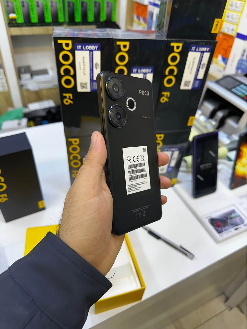 وەحشەکەی کۆمپانیای پۆکۆ 😡🔥
‎گەورەترین داشکاندن 🎁🎁
Poco f6 
‎پۆکۆ ئێف 6

‎لۆک کەپس ناو پاکات زەمانی 1 سال و 6 مانگ 
‎رام 12
‎میمۆری 512
‎سناپدراگۆن 8 ئێس جین 3 چوار نانۆ مەتری 
‎120 فپس پۆبجی
‎باتری 5000 بە 90 وات فاست چارج
‎شاشە 6.67 بە کوالیتی 1220X2712
‎شاشە ئەمۆلید توانای پشاندانی 68 ملیۆن رەنگ هەیە لە چرکەیەکدا
‎نوێبوونەوەی شاشەی 120 هێرتز شاشە HDR10 plus
‎شاشە دۆلبی ڤیژن و 2400 نیت شەوق تیشکی بەر خۆر
‎ئەندرۆید 14 تا 3 سالی تر ئەپدەیتی بۆهیت ئەپدەیتی نەوەستاوە
‎کامێرەی سەرەکی 50 مێگاپیکسل
‎کامێرەی سێلفی 20 مێگاپیکسل
‎دەبل سەماعەی هایریزۆلەیشن
‎پەنجەمۆر و بەسمەی شاشە

‎نرخی 460 هەزار 

‎زەمانی سالێک و 6 مانگ شەریکە ✅❤️
 
ئێمە لە تلگرام : https://t.me/Tmobile_yuu

هەموو پەیج و پلاتفۆرمەکانی ئێمە:https://takl.ink/T.mobile/

ناونیشانی ئێمە:
تی مۆبایل - سلێمانی - بازاڕی حەمە ســور - پشت چایخانەی شەعب - دوکــانی ژمارە { ٩ } 
***********
--------------
*********** السليمانية, العراق
