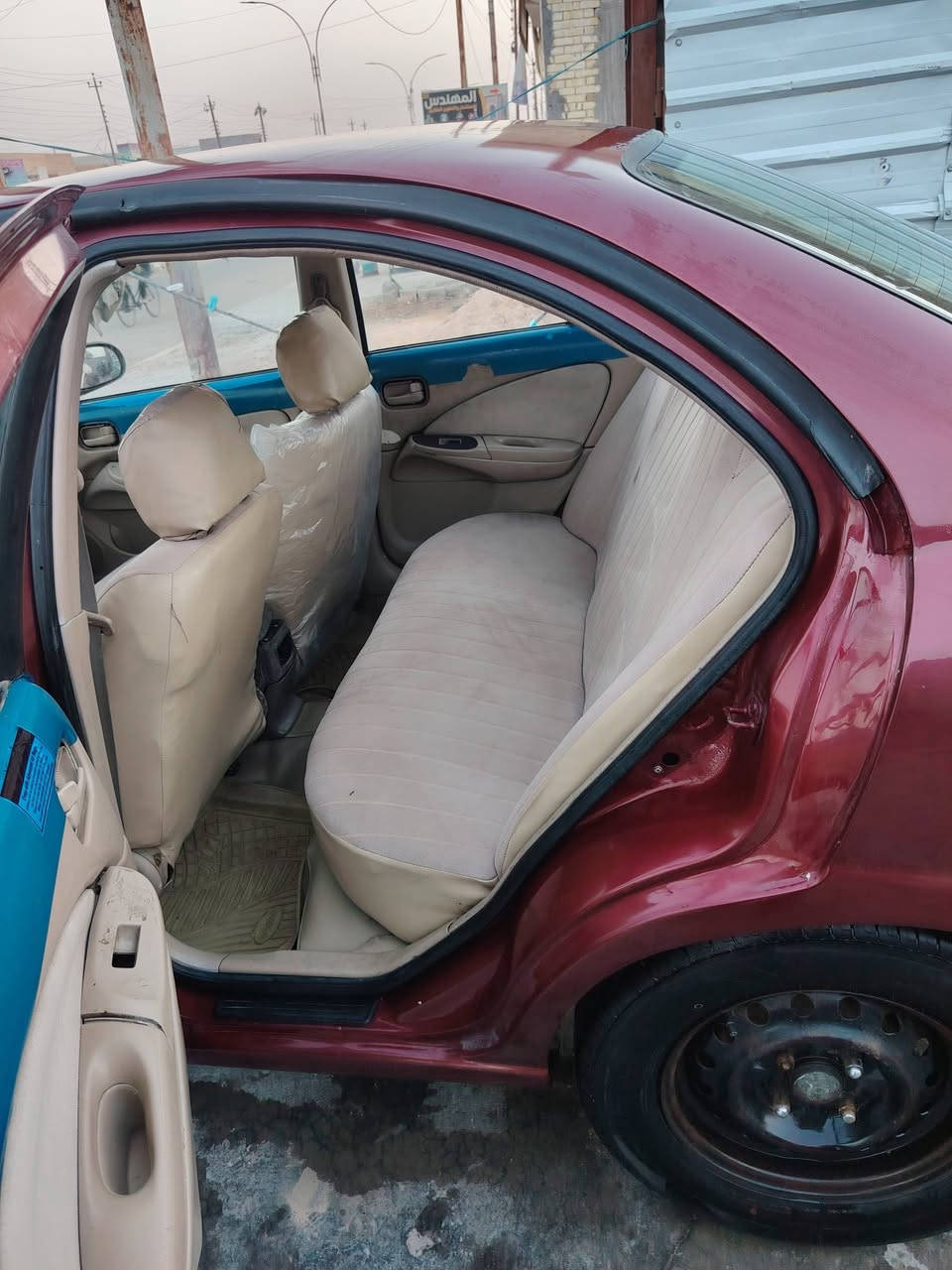 نيسان سني ٢٠٠٣ قبق اسود اتوماتيك سابقا لون اصفر تخم تاير جديد صدر امامي خلفي جديد محرك وكيرقطع رقم انكليزي باسمي تحويل ثاني يوم رقم بغداد السعر ٦٨ وبيها مجال ***********
