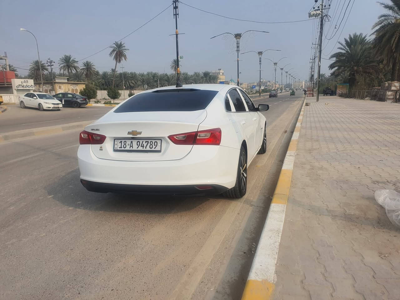 السلام عليكم للبيع شوفرليت ماليبو مديل ١٨ رقم بابل بااسمي حادث جاملغ وبنيد والسونار مرفق بلصور مكاني كربلاء السعر ١٠٨ وبيه مجال للستفسار *********** /***********
