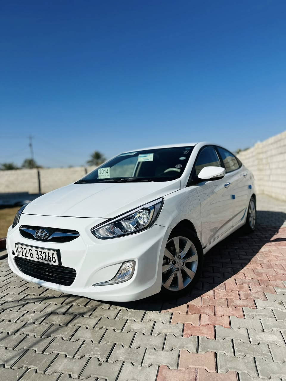 السلام عليكم للبيع اكسنت مضلع موديل 2014 محرك 1600 شرط مامفتوح كير وتماتيك شرط صدر امامي خلفي جديد تخم تاير جديد تشغيل عن بعد بصمه 4 دسك السيارة بلاديه بدون اي حادث ولا داخل رقم اربيل بسمي سنويه جديده هزه جديد جاهزه بدون اي نقص سبيرها مانازل السعر 100 وبيه مجال يرهم مروس حسب القناعه مكاني تكريت ***********
