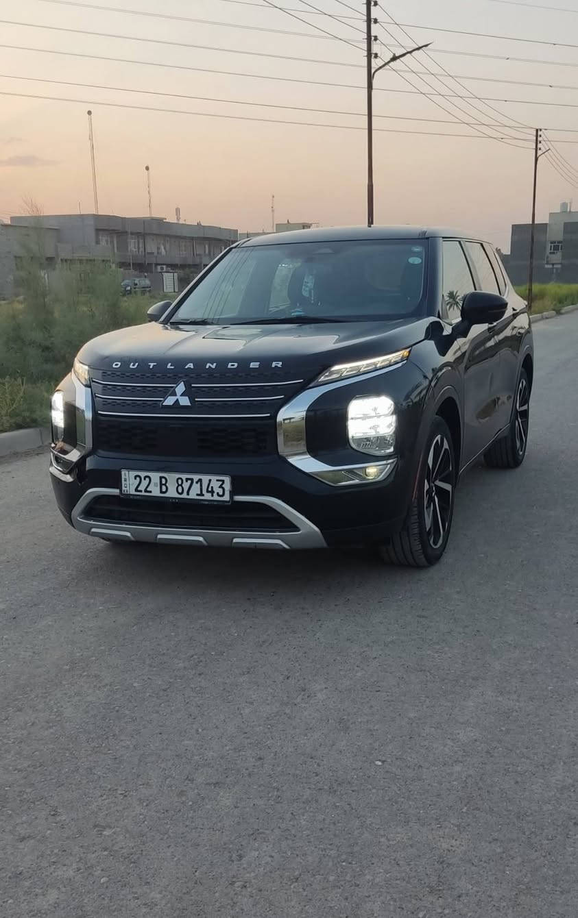 2022 𝐌𝐈𝐓𝐒𝐔𝐁𝐈𝐒𝐇𝐈
(مراوس حسب قناعه)
𝐎𝐔𝐓𝐋𝐀𝐍𝐃𝐄𝐑
ميتسوبيشي اوتلاندر
 موديل :2022

    7 راكب

السعر200$ يعني دفترين ما بيه كل مجال

عداد  المسافة 87

حجم المحرك : 2.5L ( 4,سلندر

(كلين تايتن قطرت صبغ ما بيه مبدل سستم ايرباك)

 مواصفات  
SE

دةبل اكسل (𝐀𝐖𝐃) 
 بصمة ابواب 

بصمة تشغيل 

شاشة دشبول ديجيتال

كاميرا °360
‏‎كاميرا امامي
كاميرا جانبي
كاميرا خلفي
هاند بريك بصمة
اوتو ستارات (𝐀𝐔𝐓𝐎 𝐒𝐓𝐀𝐑𝐓)
اوتو ستوب (𝐀𝐔𝐓𝐎  𝐒𝐓𝐎𝐏)
رادار امامي (تحديد مسار)
رادار جانبي  (نقاط عمياء)
رادار خلفي (التحذير من الاصطدام)
حساسات امامي
حساسات جانبي 
حساسات خلفي 

إشارات بلمري 

مري شفط

نظام (𝐎𝐅𝐅-𝐑𝐎𝐀𝐃)
نظام (𝐒𝐇𝐎𝐖)
نظام (𝐀𝐔𝐓𝐎)
نظام 
(𝐄𝐂𝐎)
نظام (𝐍𝐎𝐑𝐌𝐀𝐋)
نظام (𝐒𝐏𝐎𝐑𝐓)
كشنات جلد شامو وقماش

كشن السايق كهربائي
كشنات هیتر
تحكم استيرن 
تبريد لمس 
تبريد مركزي قطعتين
صندوق شفط كهربائي 
لايتات (𝐋𝐄𝐃) 
عدسة زينون 
بكلايتات (𝐋𝐄𝐃)
ويل 20

بعد هوايه مواصفات 

صور الحادث ورقم الشاصي مرفق مع صور
‏‎تفاصيل اكثر الاتصال علی ارقام التاليه  

(مكان السياره بغداد بسمي)

‏***********
