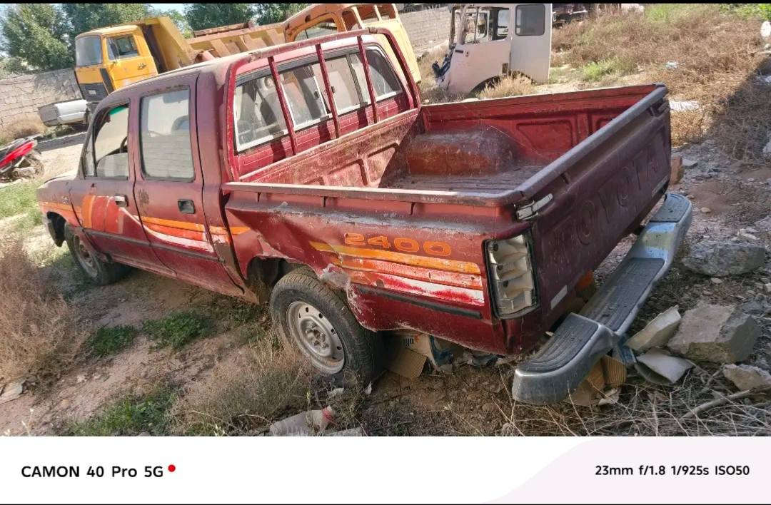 السلام عليكم بيكبات ادوات مال مزاد مكفولات الحمره مكفوله مكينه وگير شغاله عوزها بس باتري وتايراتها كاعده والبيضه ابيعها كوم حديد ثنيناتهن موديل 94 اي استفسار الإتصال على الرقم ***********
