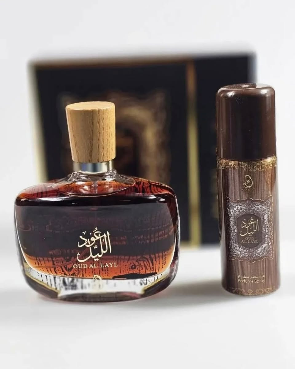 عطر #عود_الليل🤎
من أفضل أنواع العطور الشرقية عبارة عن مزيج من العود المعتق مضاف اليه خشب الكمبودي 🎋
ثبات اكثر من 48 ساعة ( يبقى بالملابس فترة طويلة )✔️
 من ارقى العطور الاماراتية المقدمه من بلاد المسك للعطور🇦🇪

طوز خورماتو - مجاور مصور الجامعة📍
للحجز والاستفسار دايركت📬
***********
