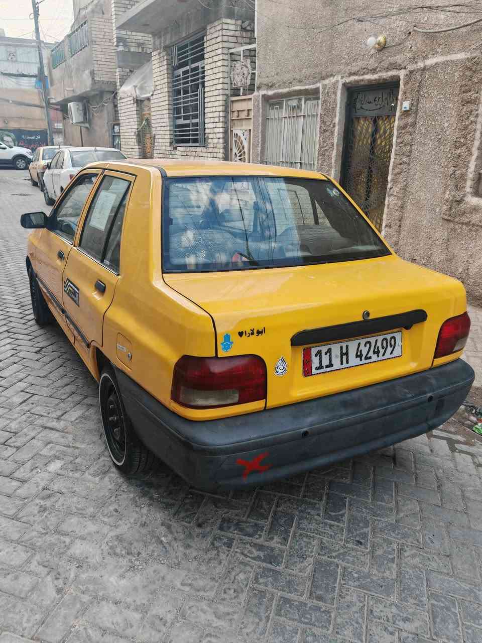 السلام عليكم سايبة 2018 
كير مكينة مكفولات

هيئه وغرامة مصفره

بيها قطعتين باب العبري الوره السايق والجاملغ البصفه

صدرها جديد كلجها جديد 

بيها منظومة غاز بس متشتغل تصلح شغلتها بسيطه

وهاي زلوغ بلقماره اثر السيبايا

عنون مدينة الصدر   ***********
سياره حلوه وما متعبتني وبلعافية عل ياخذها
