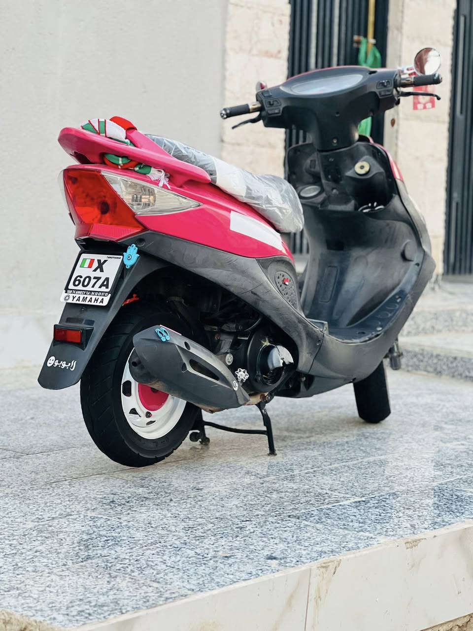 سلام عليكم كامكو للبيع لون وردي مميز مصبوغه شلعه ومعدل دراجه نضيفه كلشي ما نقصها مكاني قلعه سكر .. ***********
