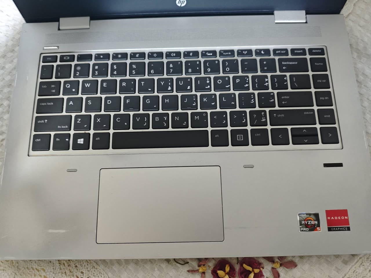 السلام عليكم
لابتوب hp كارت شاشة خارجي للبيع 
مواصفاته:
معالج:Rayzen 5 pro 2500U
كارت الشاشة: AMD Radeon Vega 8 1GB
الرام: 16GB
الذاكرة:256 SSD
الشاشة حجمها 14 
و حالة الشاصي جيدة و بي شخوط ما تأثر على الاداء
وياه شاحنته و ماوس 
رايدهن ب250 و بيهن مجال بسيط
عنواني بغداد-الدورة
هذا رقمي و بي واتس ***********
