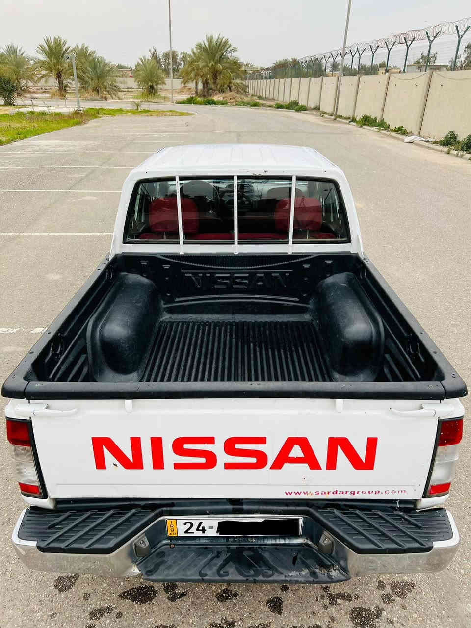 السلام عليكم
سيارة نيسان بيكب شبوط موديل ٢٠١٢ مكفولة من الحادث والتبديل والصبغ  بأسمي رقم شمالي سنوية لغاية ٢٠٢٩ نظيفة سعرها ١٤٨ ورقة بيها مجال بسيط.. للتواصل *********** واتساب من الساعة ١٠صباحا لغاية ١٠ مساءا
