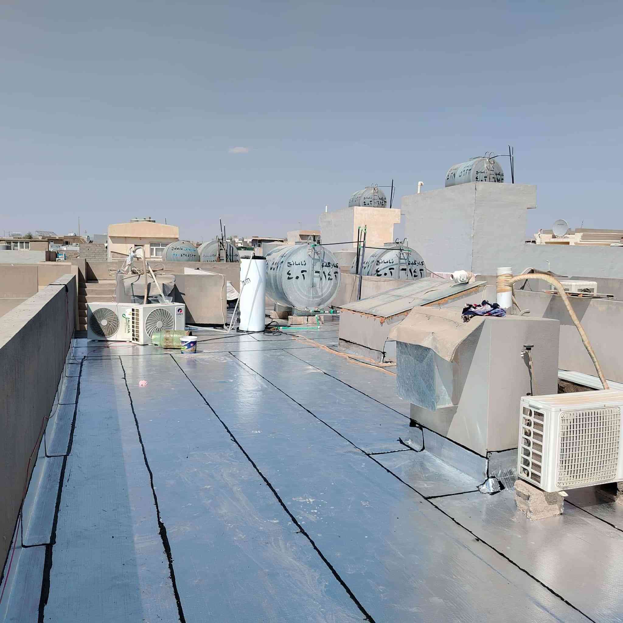 اختار ولاتحتار يوصلك لحد الدار🏠🏠
لباد الأيزوكام على السطوح🏠 🏠

تغليف السطوح بماده الأيزوكام على السندويج. والصب والشتايگر وكافه سطوح 
عازل رطوبه 100%وعاكس للحرارة100% للاسطح بديل  والشتايگر و الطين والتراب //***********
-ضمانه اكثر من 15سنوات 👍👍👍
علمآ لدينا اسعار حسب الماده و النوع والسمك ...
.. لدينا سعر متر المربع مواد وعمل 4000 و 5000 و6000 
لسنا الافضل ولكن عملنا يميزنا.... ***********
