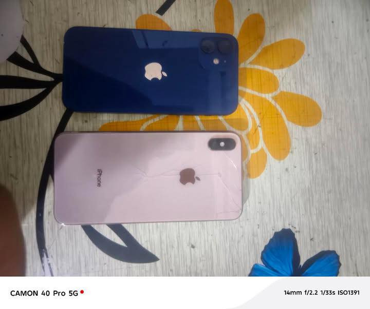 سلام عليكم اكس ماكس ذاكره ٢٥٦ مبدل شاشه وبطاريه ثنينه أصليات شرط ول كامره بيه رجه الخلفيه مرات تشتغل طبيعي ول ١٢ عادي ذاكره ١٢٨ بطاريه ٧٧ مكفول من كلشي فقط الx1بيه رجه الكامره الثانيه صافيه للمراوس ب١٣ عادي وا ١٢برو ماكس فقط مراوس رقمي ***********
