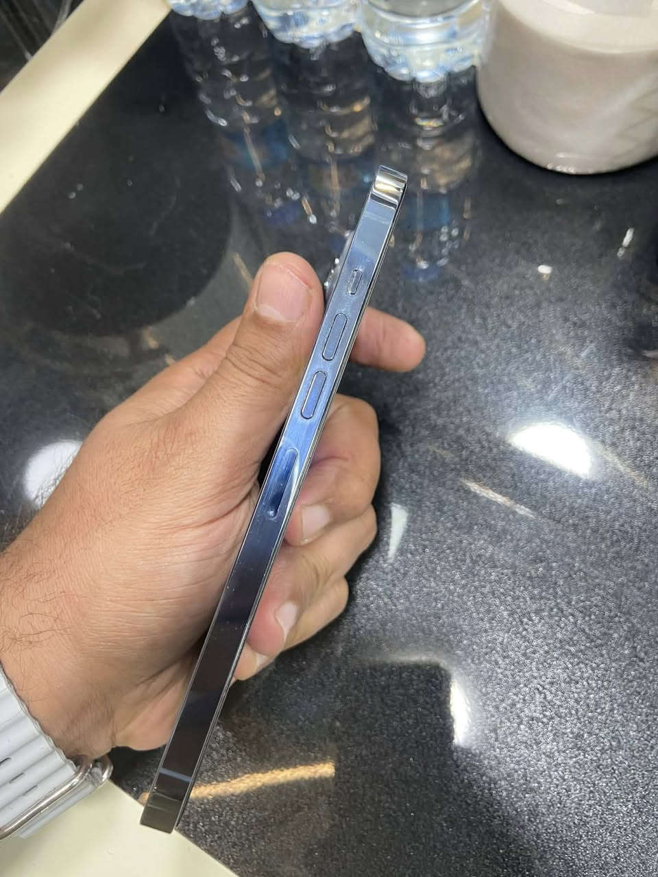 آيفون 13 برو ماكس ذاكره 256 شرق اوسط 

مبدل شاشه اصليه أمولد 
بطاريه 77 ابلاد 
فيس إيدي مايشتغل 
الكامره العدسه الواسعه ما تشتغل لكن كل الكامرات شغاله جهاز مال بيت الله شاهد كارتونته وياه وعلى ما اعتقد ماستر جهاز اي نقص مابي شحن خير من الله 

2 
آيفون 11 عادي بطاريه 69 بلاص 
شاشه بلاد 
فطر بظهر وبالكامره 
فيس إيدي ما يشتغل 

ثنيهم شلع ابيع 600 وبيهن مجال بسيط


**إذا كنت صاحب هذا الإعلان وتريد حذفه لأي سبب، رجاءا أرسل رسالة إلى الدعم الفني**