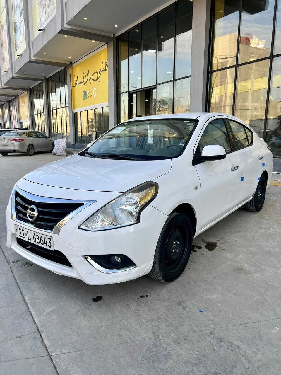السلام عليكم
موديل 2021
نيسان سني هندي اصلي بليده زركه 
السعر /111وبيه مجال 
ام حساسات/ ابرياك 
تبريد ثلج ❄️ 
السياره نظيفه جداً 
مكفوله من الصبغ بيها بارد باب شبر
رقم اربيل جديد شرط التحويل 
سنويه و رقم جديد ما ساقطات
كشنات مغلفه جيس
بغداد حي لعدل 📍
***********
