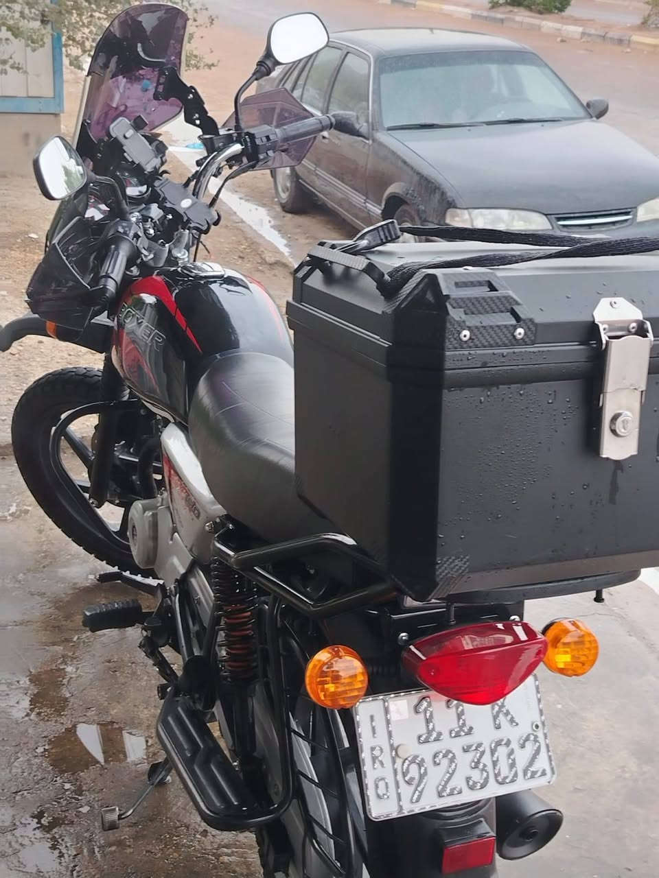 هاي دراجه بوكسر البيع بعدهي على وضع الشركه دراجه حيل جديد للبيع السعر 2750 وبيه مجال وهذا رقمي ***********
