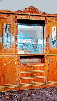 غرفة نوم • خشب صاج • نظيفة