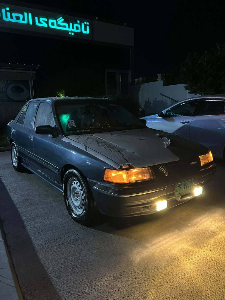 مازدا 323  
مۆدیل 1991 
مەکینە 8وبەخ
ئاڕم پلاستیک 
پاوەر  ،، گەرمی مەزبوتە
کارەبایی گشتی  ئیش دەکات ماڵی دۆستە
چور تایەو ویلی نوێیە ،، پاتری نوێیە
بستێک پشتی دەعمی هەیە بێ ناو گرتن 
بڕاوەو  وەرگەڕاو  بەشەرت 
ئاڕم و ئەوەلیات  بەشەرت 
تەقەو ڕەقە بەشرت زۆر توندو توڵە
گێڕو مەکینە بەشەرت سەرف و سەوت و بوخاری نیە  جائیزە كويسينجاك, أربيل


**إذا كنت صاحب هذا الإعلان وتريد حذفه لأي سبب، رجاءا أرسل رسالة إلى الدعم الفني**